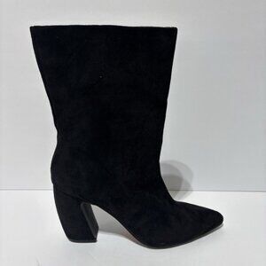 Steven New York Women’s Lexa Black Mid calf Boots, Size 9.5 M